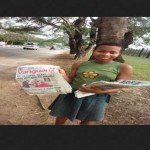 “ I STARTED SELLING PAPERS AT 9, TWELVE SCHOOLGIRL WHO HAS BEEN SELLING PAPERS TO  PAY  HER SCHOOL FEES