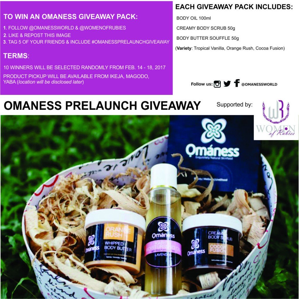 WOMANESS SKINFOOD LINE PRELAUNCH “VAL” GIVEAWAY