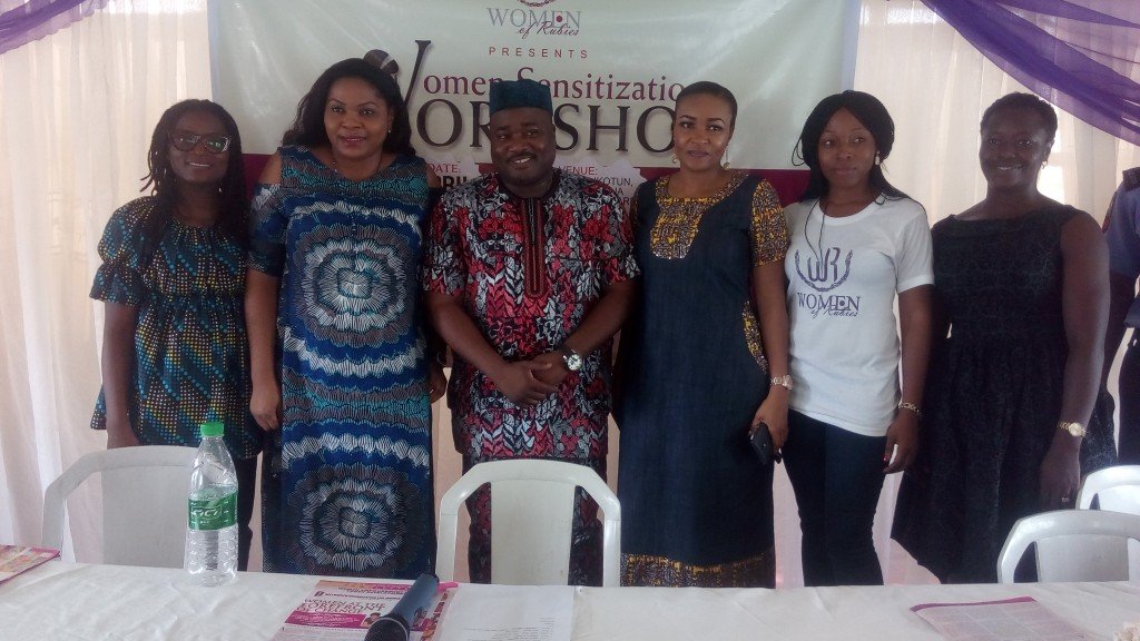 WOMEN OF RUBIES PARTNERS YABA LCDA  TO SENSITISE GRASSROOTS WOMEN