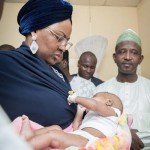 #JUSTICEFORKHADIJABASHIR:AISHA BUHARI, DOLAPO OSINBAJO VISITS 8-MONTH-OLD BABY RAPED IN KANO