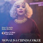 NOLLYWOOD ACTRESS MONALISA CHINDA COKER IS THE COVER STAR FOR VANGUARD ALLURE’S LATEST ISSUE