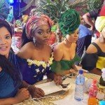 TOKE MAKINWA, BISOLA AIYEOLA, TOYIN ABRAHAM, AND CHIGUL GLAMS UP IN NEW MOVIE