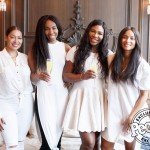 SERENA WILLIAMS HANGS OUT WITH HER GIRLS AS SHE SETS TO TIE THE KNOT