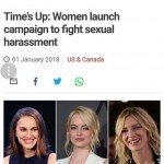 WOMEN LAUNCH CAMPAIGN TO FIGHT SEXUAL HARASSMENT IN THE FILM INDUSTRY AND OTHER WORKPLACES