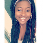 AFRICAN AMERICAN LADY, DESTINY PARIS, WINS $50,OOO TUITION GRANT FROM DRAKE AFTER HE READ HER ESSAYS