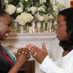 CHIMAMANDA ADICHIE BONDS WITH OPRAH AT A TEA PARTY