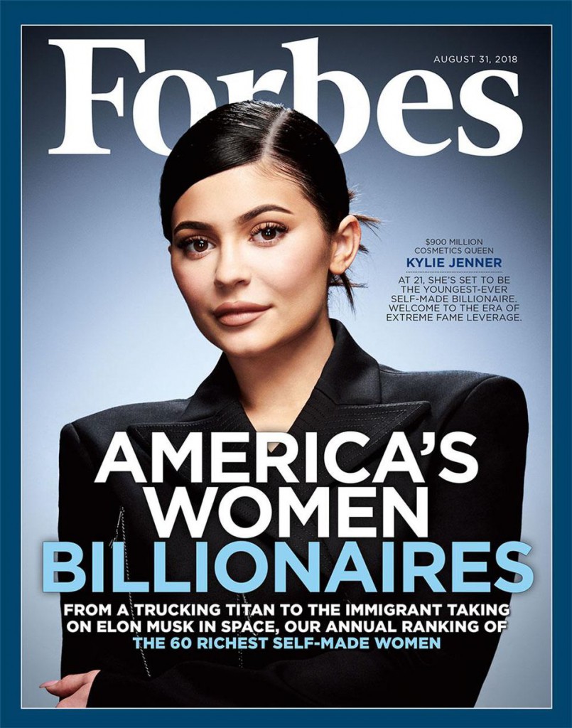 KYLIE JENNER COVERS LATEST ISSUE OF FORBES, SET TO BECOME THE YOUNGEST ...
