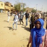 SUDAN WOMEN TAKES TO THE STREET TO PROTEST FOR THEIR RIGHTS