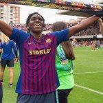 ASISAT OSHOALA BECOMES THE FIRST NIGERIAN TO Qualify FOR THE WOMEN’S CHAMPIONS LEAGUE FINAL