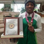 ODUNAYO ADEKUOROYE NAMED BEST FEMALE WRESTLER AT THE 2019 AFRICAN WRESTLING CHAMPIONSHIPS