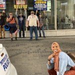 MEET SHAYMAA ISMAA’EEL, THE MUSLIM GIRL WHO POSED FOR PICS IN FRONT OF ISLAMOPHOBIC PROTESTERS