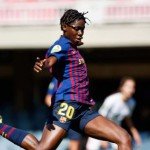 ASISAT OSHOALA BECOMES THE FIRST AFRICAN TO SCORE IN A WOMEN’S CHAMPIONS LEAGUE FINAL