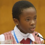 11-YEAR-OLD NAOMI OLOYEDE GETS INTERNATIONAL ACCLAIM AFTER HER UN ADDRESS ON CORRUPTION IN VIENNA