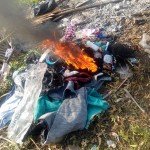 NIGERIAN WOMAN BURNS HER WIGS, MAKEUP KIT AND CLOTHES AS SHE GIVES HER LIFE TO CHRIST