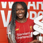 Nigerian Rinsola Babajide wins LFC Women Player of the Month award
