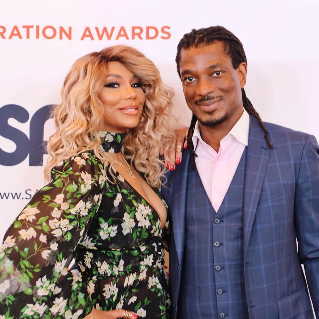 “I Will Not Allow Anyone To Call You Controlling”- Tamar Braxton Defends Her Man, David Oyefeso ❤️