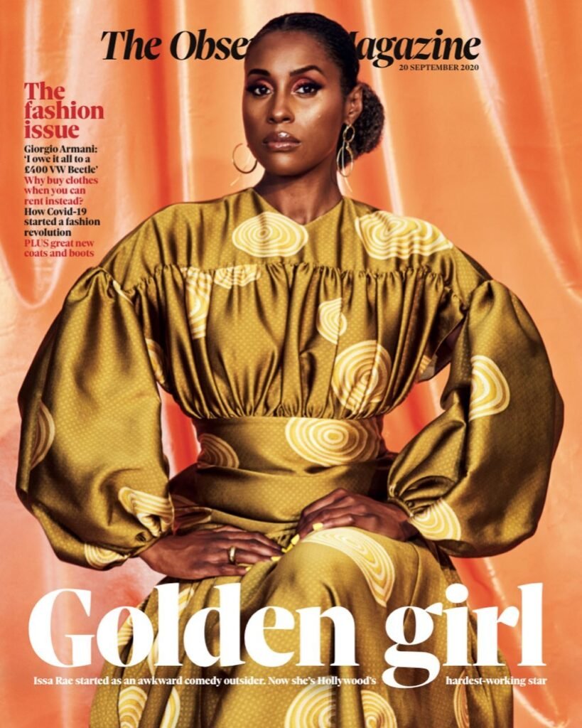 Issa Rae Is All Shade Of #BlackGirlMagic On The  Cover Of The Observer Magazine
