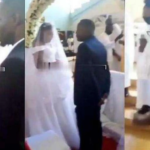 “He Even Slept With Me This Morning!” – Woman Says As She Storms Hubby’s Secret Wedding With Children (See Video)