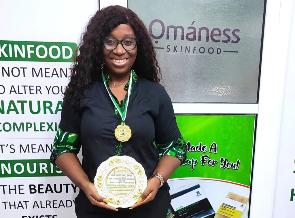 African Skinfood Innovator Ifeoma Adibe-Chukwuka Conferred Ambassador Of The Nigerian Youth Advocacy For Good Governance