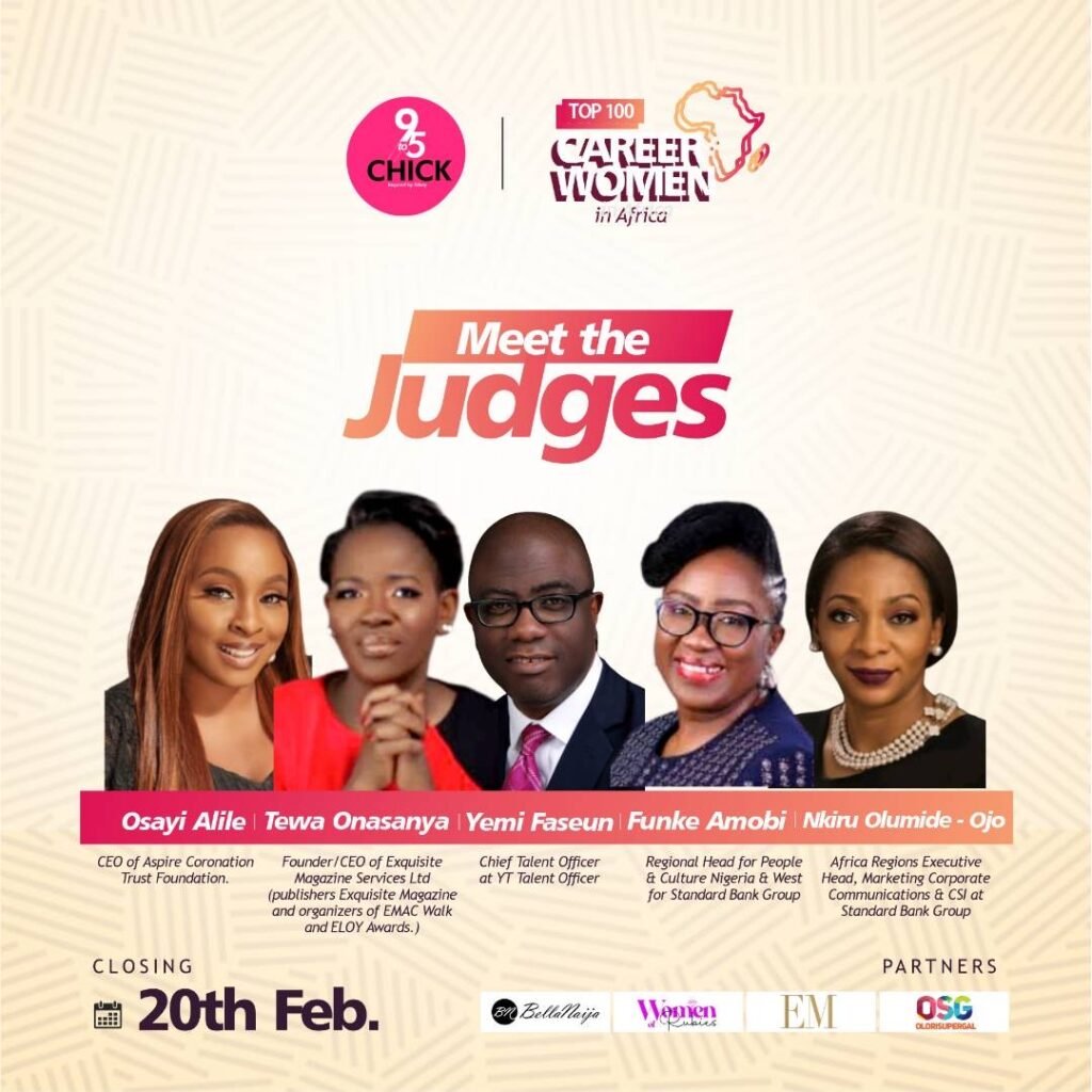 9to5Chick Launches Search For 100 Top Career Women In Africa