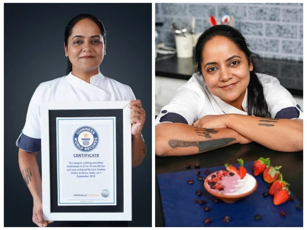Chef Lata Tondon, First Woman To Hold Guinness World Record For Longest Cooking Time