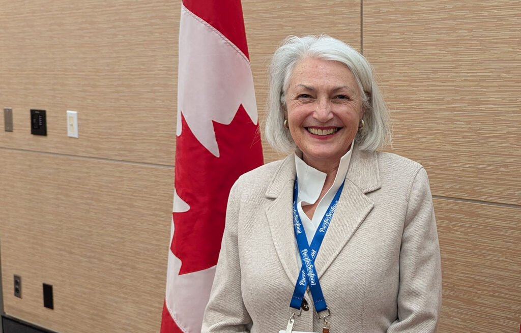 Joanne Thompson, Minister of Fisheries, managing marine resources