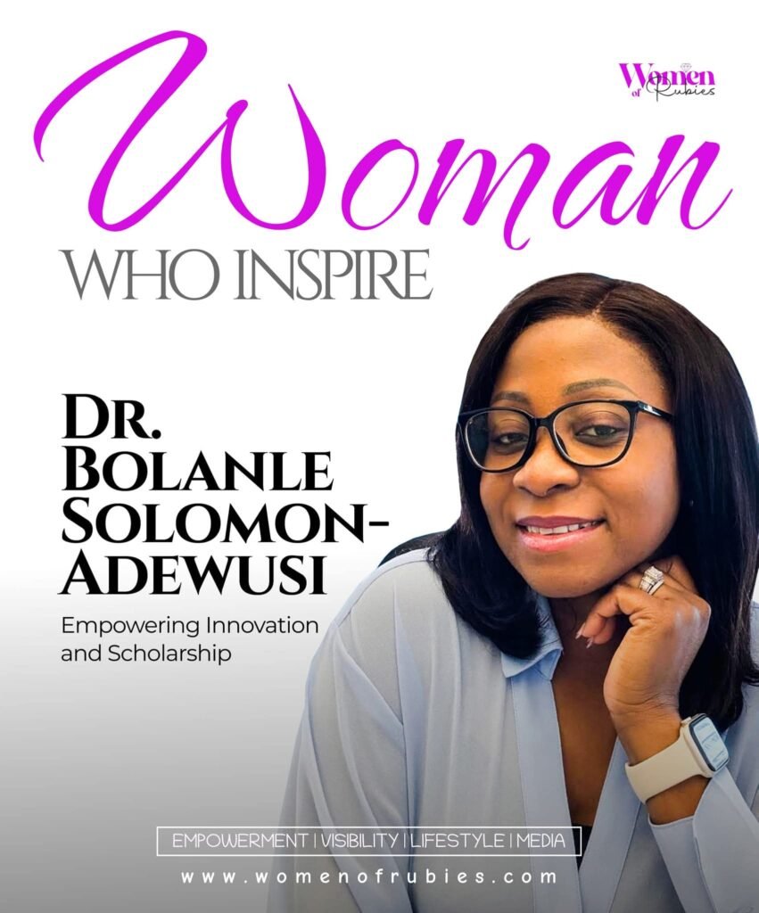 Bolanle Solomon Adewusi spotlight on Women of Rubies