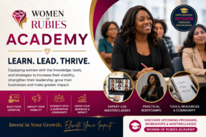 Women of Rubies Academy: Equipping Women to Learn, Lead and Thrive