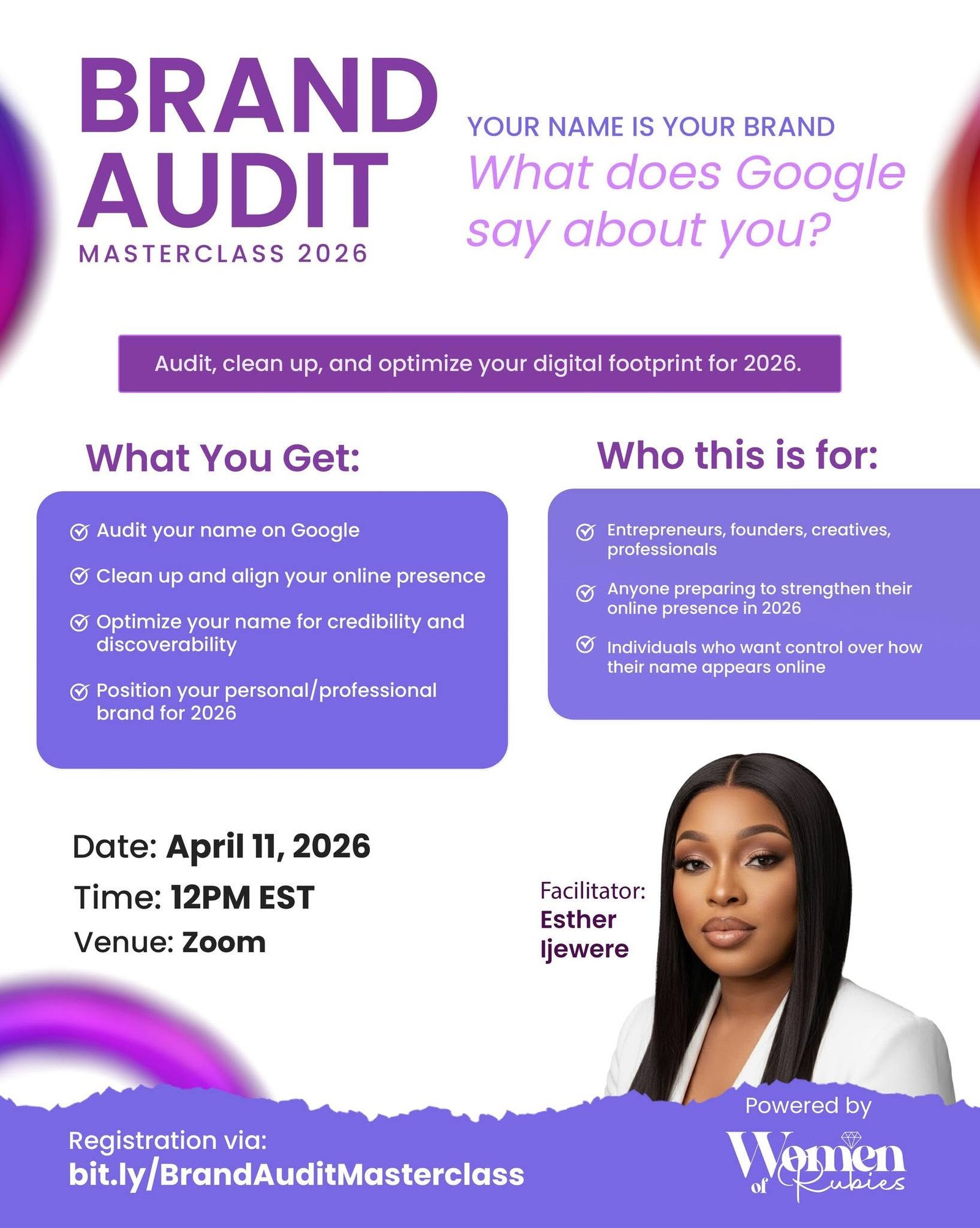 Brand Audit Masterclass - Replay