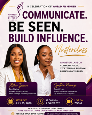 Communications & Visibility Masterclass
