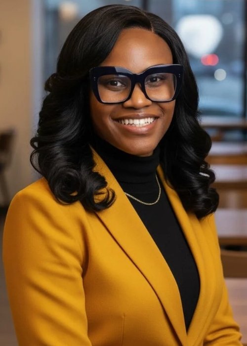 Funke Ernest-Omoruyi, cybersecurity professional, CEO of Funke Financials and Media Visibility Bootcamp 6.0 speaker.