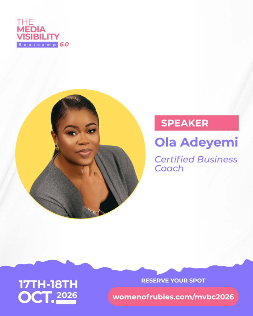 Ola Adeyemi, entrepreneur and business coach at ActionCOACH Alpha in Ontario