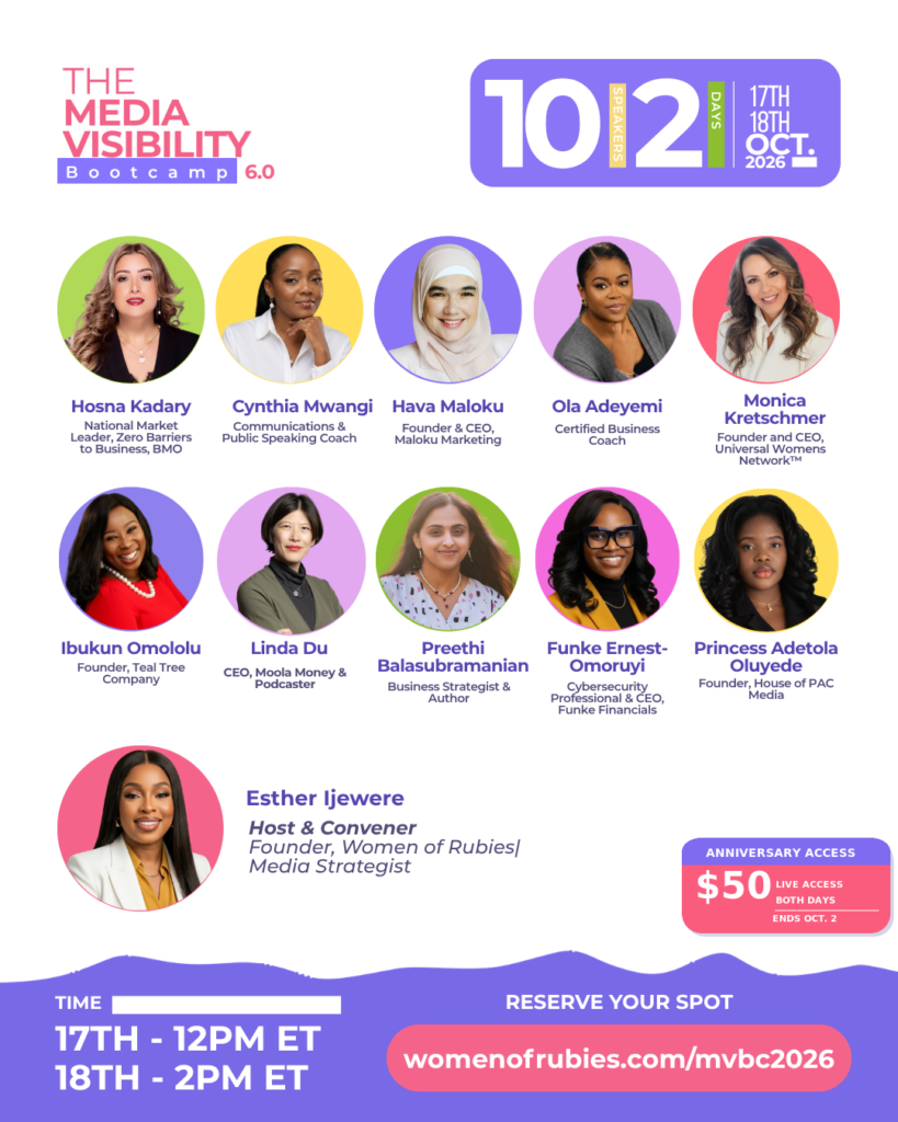 Media Visibility Bootcamp 6.0 $50 anniversary access offer for the October 17–18, 2026 virtual event